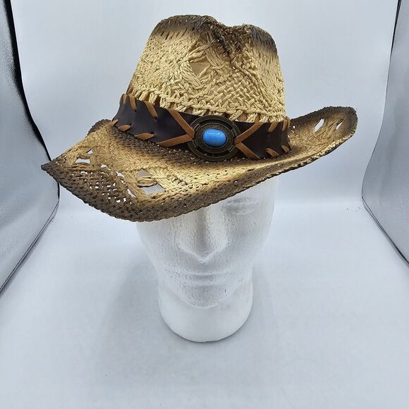 Milani Other - Men’s Milani Hat Designed in Italy Straw Hat Size One Size Fits Most, Cowboy